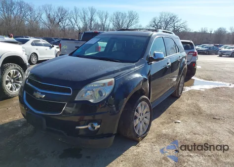 2010 Chevrolet Equinox Ltz from USA, damaged, VIN 2CNALFEW3A6363960
